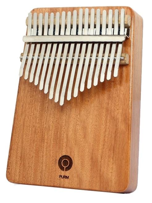 PURM Kalimba i Solid Mahogni med 17 toner