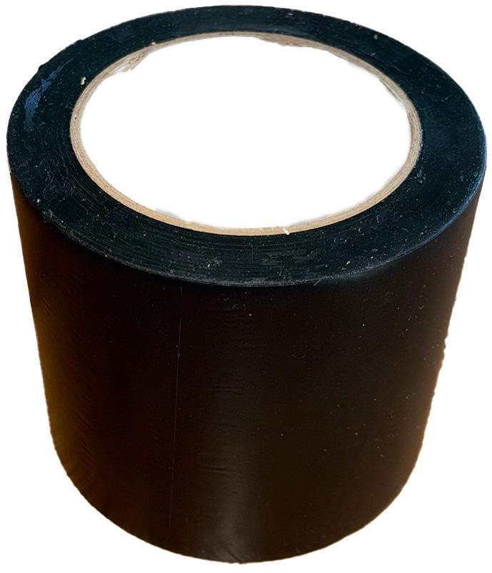 PVC Tape 100mm x 33m - Sort
