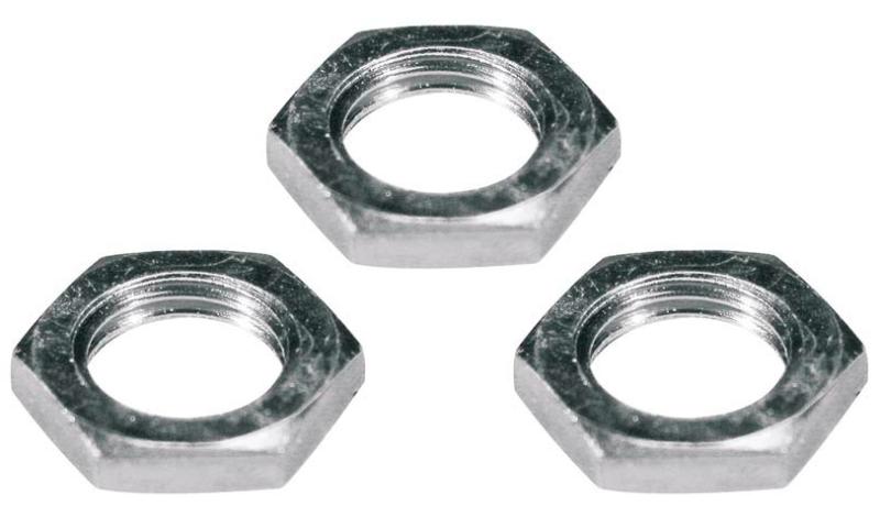 Switchcraft Møtrik 3/8" - Pose med 3 stk.