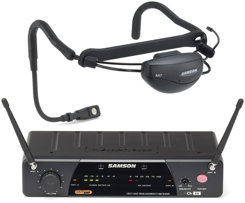 Samson Airline77 Fitness Trådløs Headset System - E3: 864,500 MHz