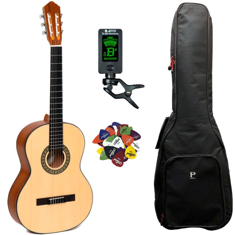 Santana Classical 18 Klassisk guitar 4/4 pakke - Satin