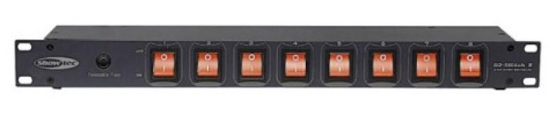 Showtec DJ-Switch 8 - Tænd/Sluk panel - 19"/1Unit