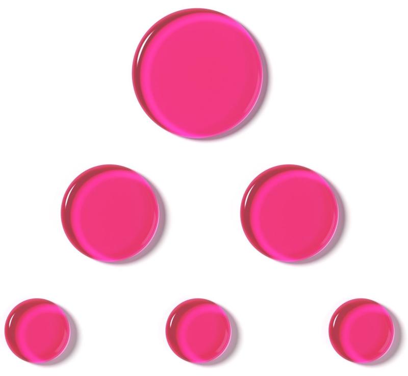 SlapKlatz Mini - 6 pack Pink