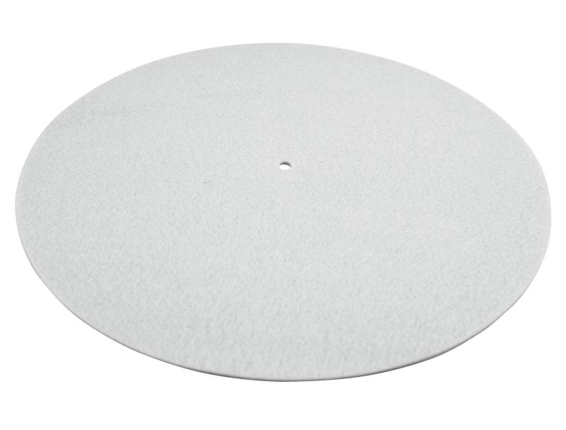 Slipmat til pladespiller - Neutral hvid