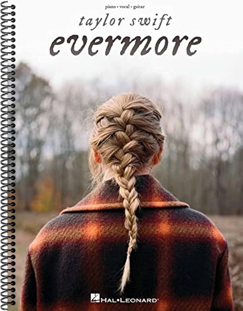 Taylor Swift Evermore - Piano, Vocal, Guitar