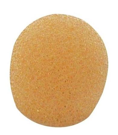 Vindhætte til 9mm mikrofon kapsel - Beige (10 Pack)
