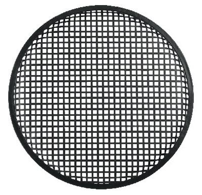 15" Højtalergitter i Metal med Sort Finish – Perfekt Pasform MZF-8632