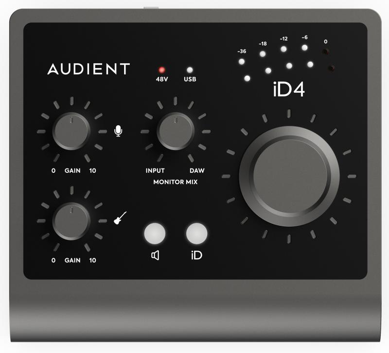 AUDIENT iD4 MkII - 2in/2out Audio Interface