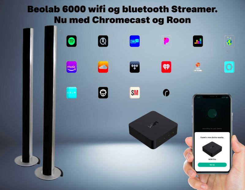 Beolab 6000 Streamer med Wifi, Bluetooth, Chromecast & Roon