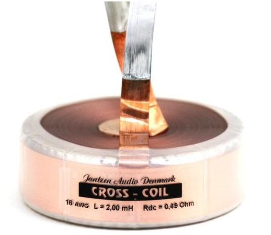 1,60 mH Cross coil 16AWG