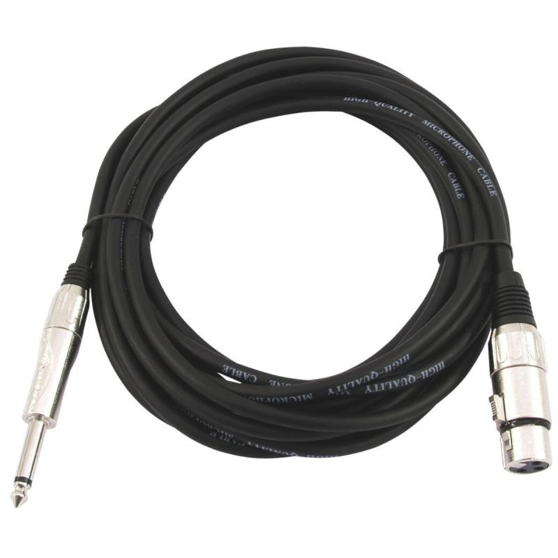 Omnitronic XLR-til-jack-kabel 5 meter