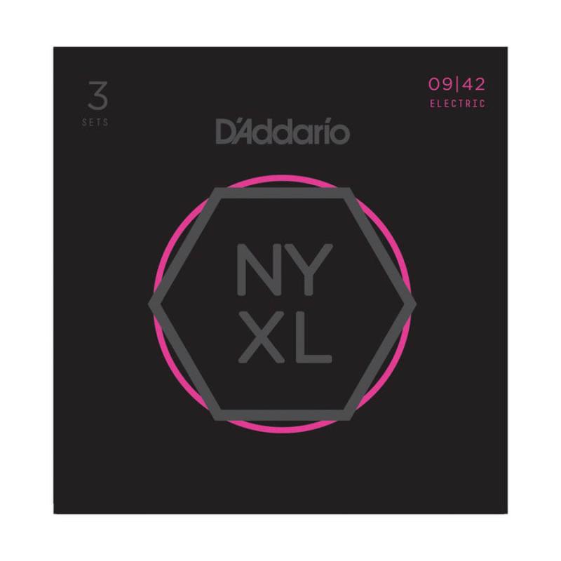 D'Addario NYXL0942-3P el-guitar-strenge, 009-042 (3 sæt)