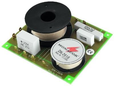 Monacor DN-2618 Kvalitetsdelefilter 2-vejs 8 Ohm - 3000 Hz Effekt 350W
