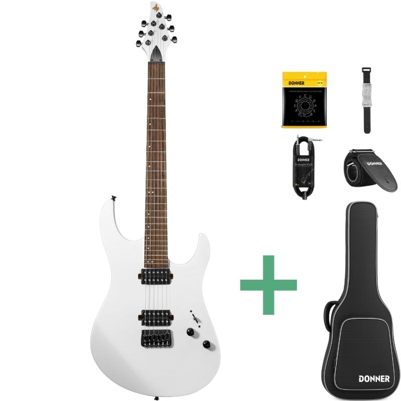 Donner DMT-100 W el-guitar hvid