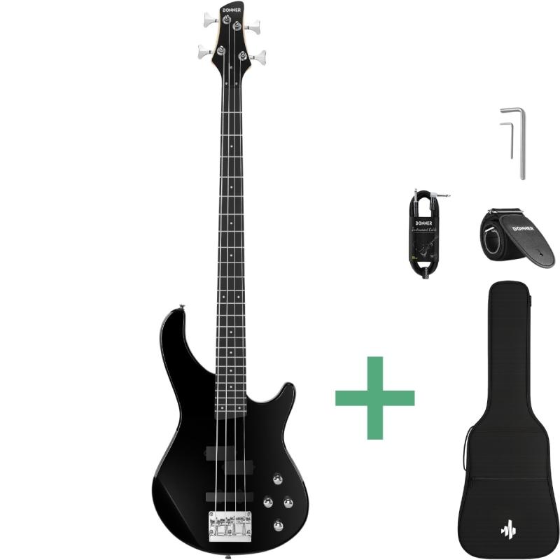 Donner DPJ-100B el-bas black