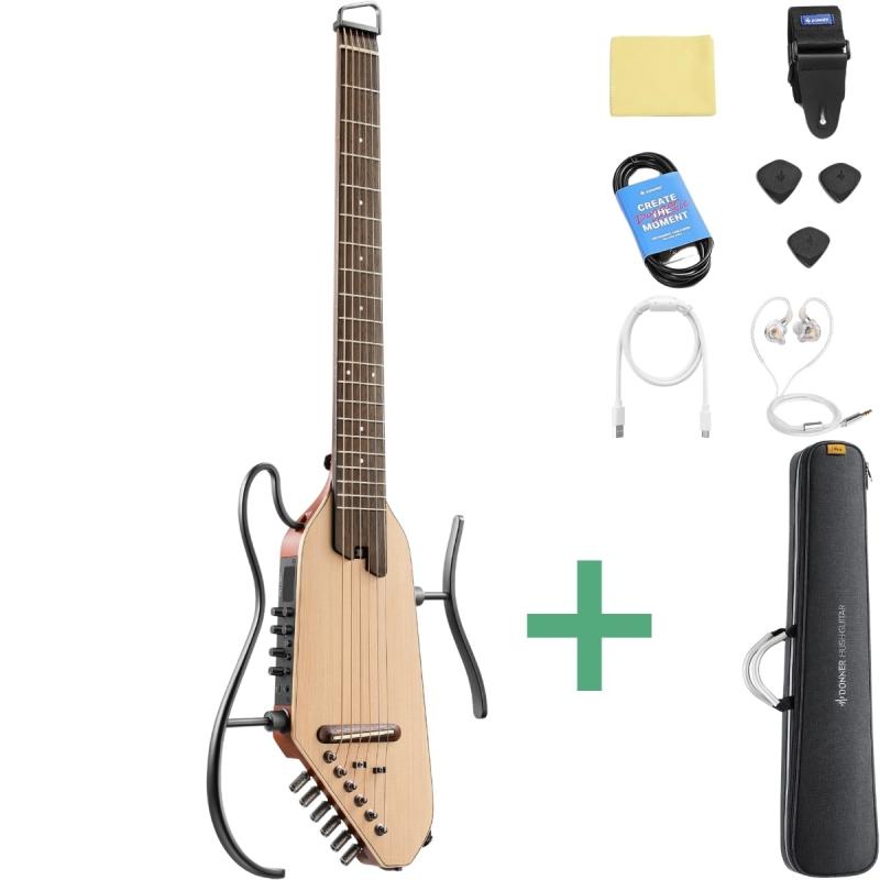 Donner HUSH-I PRO silent guitar nature