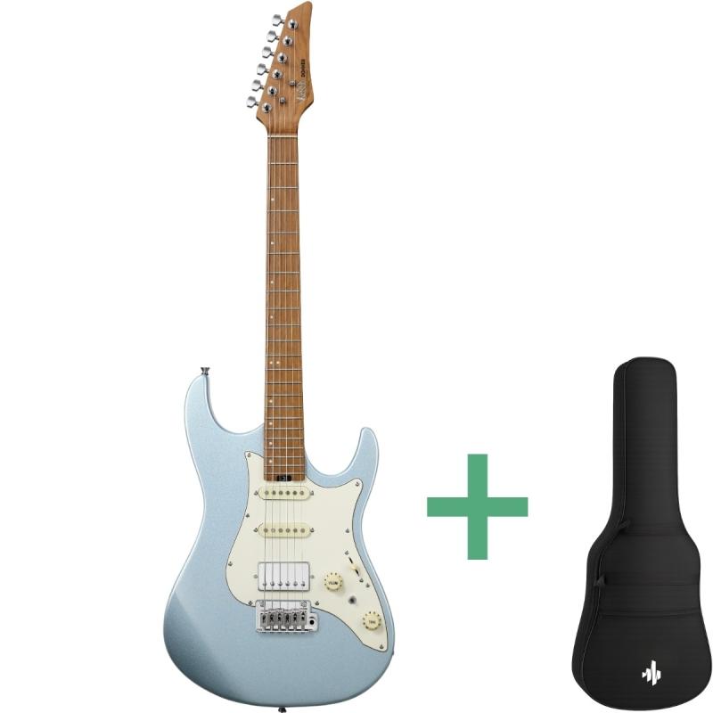 Donner DST-550 el-guitar metallic blue