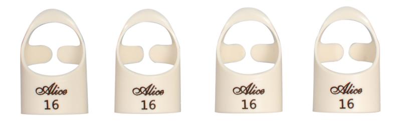 Alice AP-4M2 16 mm fingerplektre (4 stk)