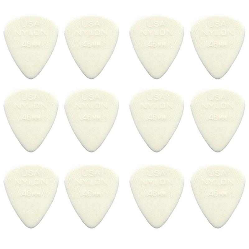 Dunlop Nylon Standard 0,46 mm plektre (12 stk.)