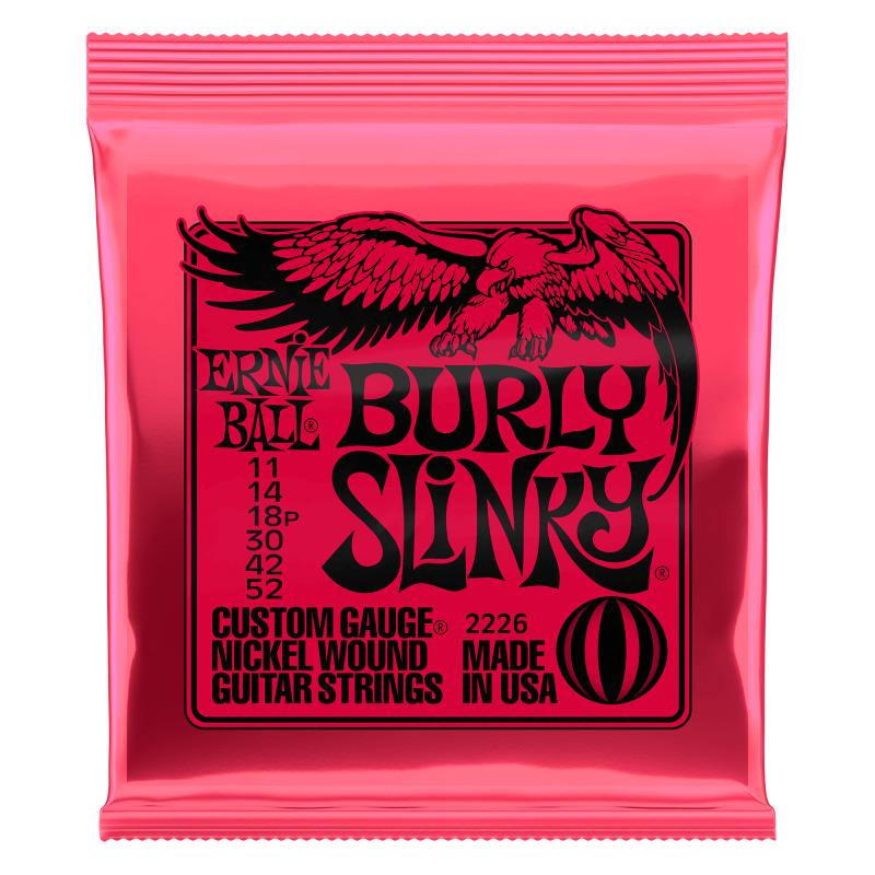 Ernie Ball 2226 Burly Slinky El-guitar strenge 011-052