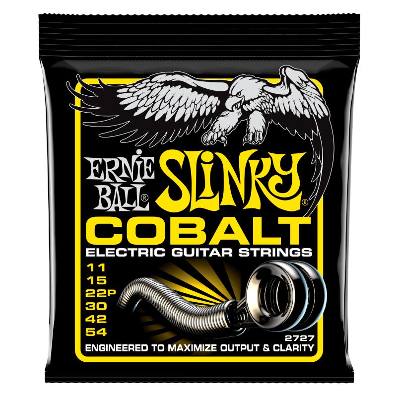 Ernie Ball 2727 Cobalt Beffy Power Slinky El-guitar strenge 011-054