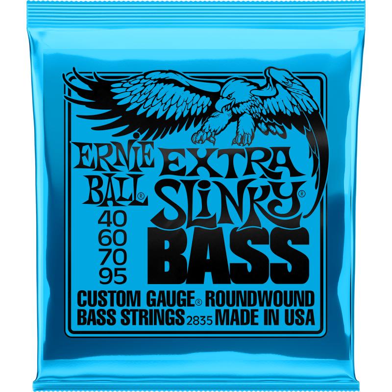 Ernie Ball 2835 Extra Slinky Bass bas-strenge, 040-095
