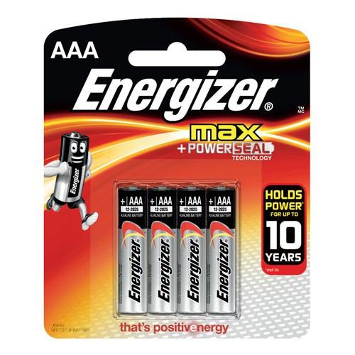 Energizer Max AAA batterier (4 stk)
