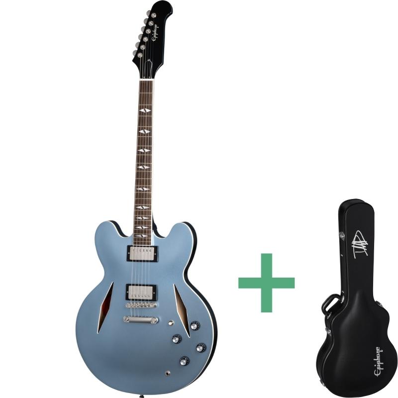 Epiphone DG-335 Dave Grohl el-guitar pelham blue