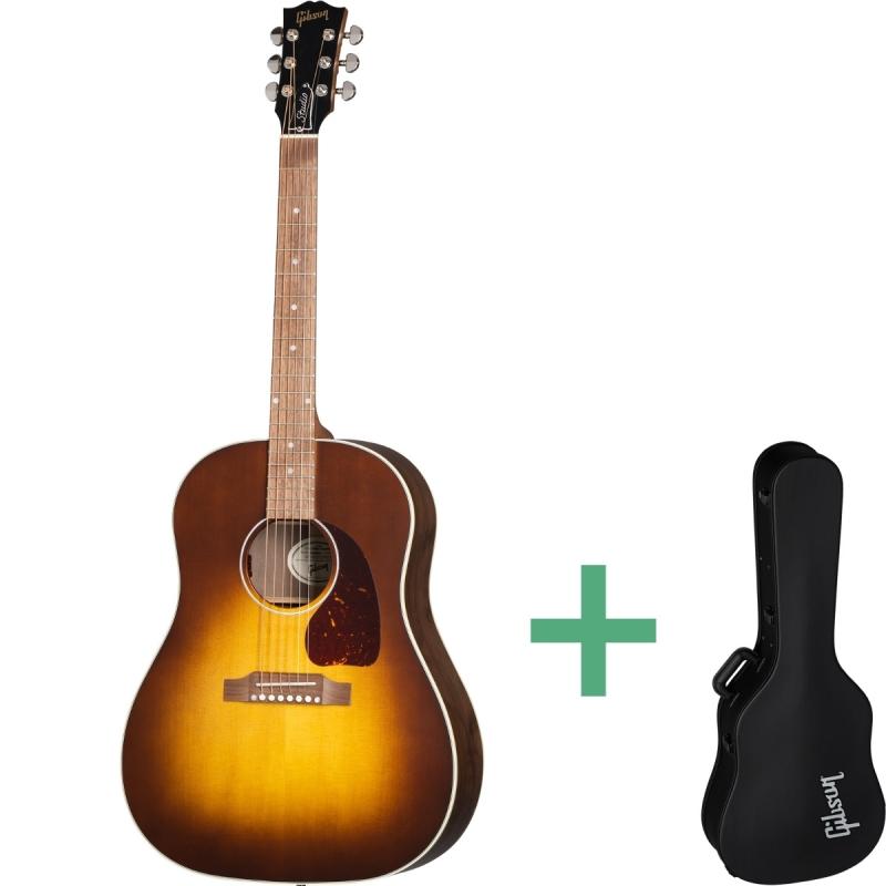Gibson J-45 Studio Walnut Satin western-guitar walnut burst