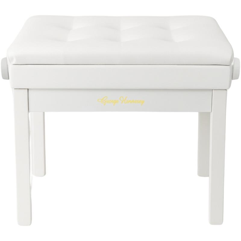 George Hennesey Harmony Bench klaverbænk white