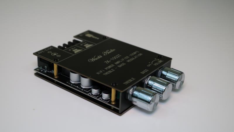 Bluetooth Forstærker ZK1002T 2x100W Med TPA3116D2 chip