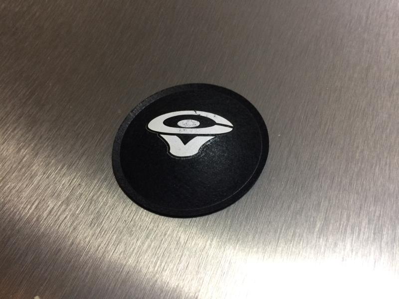 Cerwin Vega 70mm Støvdome - med logo