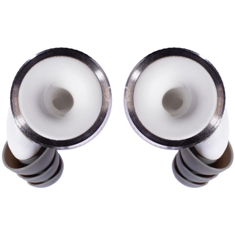 Limousine Earplugs Knops Knurled WH ørepropper hvid