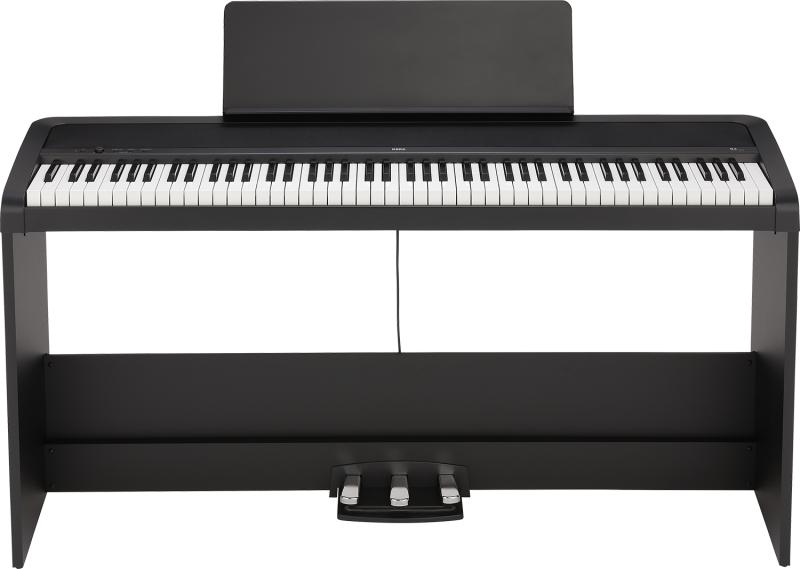 KORG B2SP Digital klaver komplet med ben og pedaler - Sort