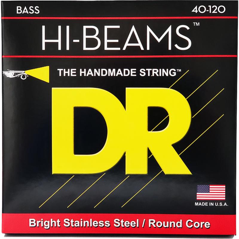 DR Strings LR5-40 Hi-Beam bas-strenge, 040-120