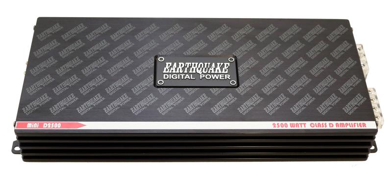 Earthquake MiNi D2500 2. Gen Kompakt Bilstereoforstærker 2500W