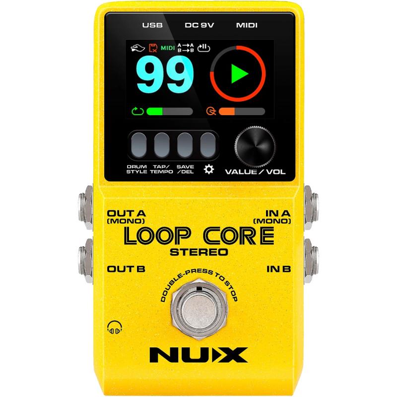 Nux Loopcore Stereo loop-guitar-pedal