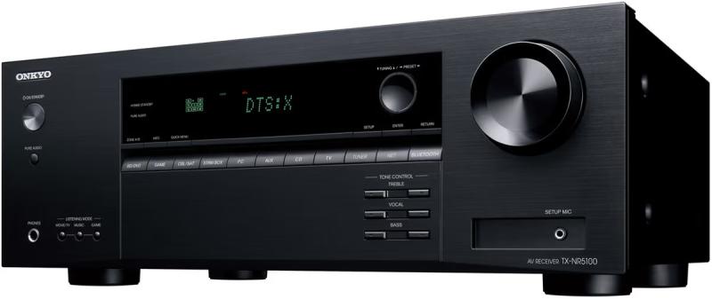 Onkyo TX-NR5100 7.2 surround receiver med Airplay2, Chromecast og eARC