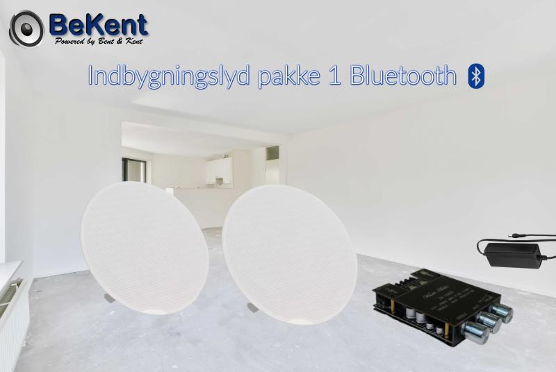 Bluetooth Indbygningshøjttalere - Elegant Lyd til Stue & Køkken