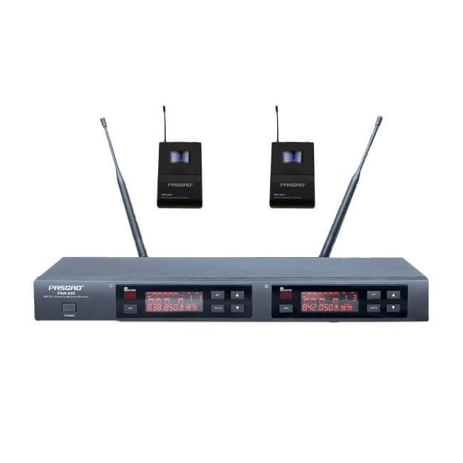Pasgao PAW-920/PBT-801 (823-832 MHz) trådløst sæt B-STOCK