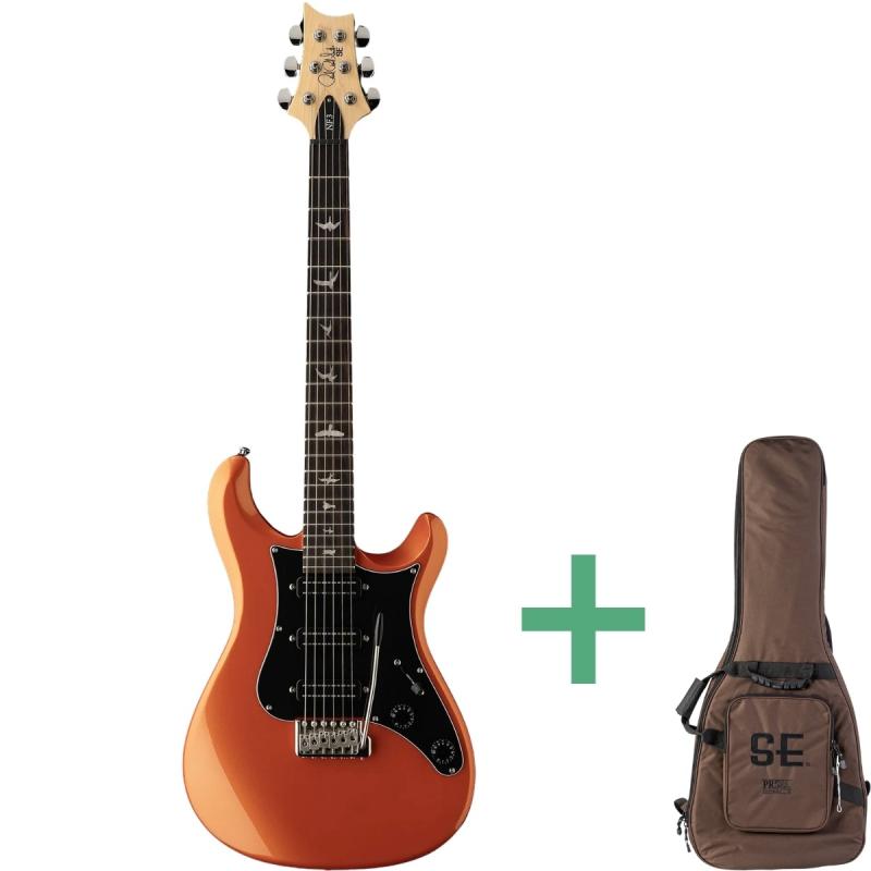 PRS SE NF3 RW el-guitar metallic orange