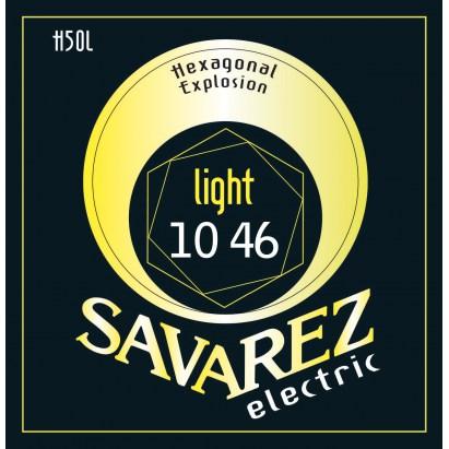 Savarez H50L Hexagonal Explosion el-guitar-strenge, 010-046