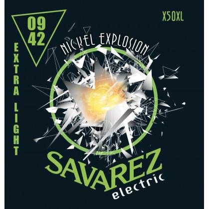 Savarez X50XL Explosion el-guitar-strenge, 009-042