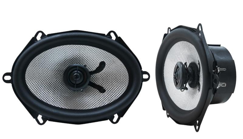 VTEK-57Xi 6x9" Højttalersæt - 500W, 2 Ohm, Silk Dome Tweeter