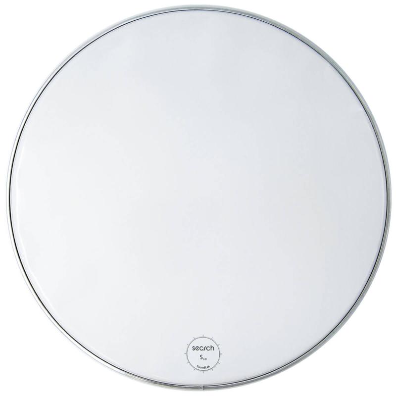 Search S10 22  Solid White stortrommeskind
