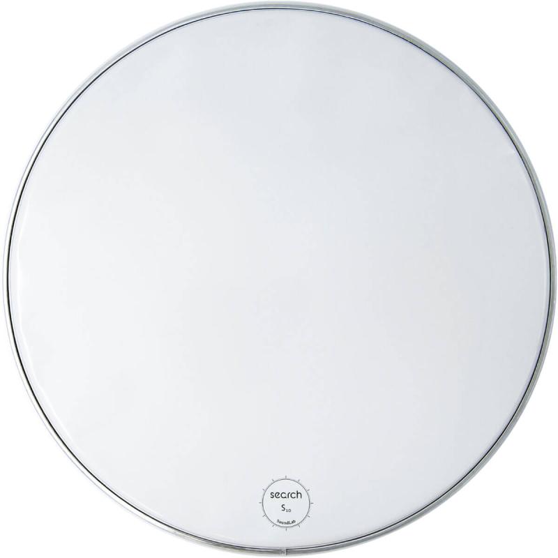 Search S10 24  Solid White stortrommeskind