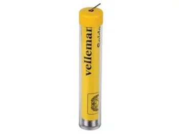 Velleman - Loddetin 60% Sn - 40% Pb, Ø1mm (17g dispenser)
