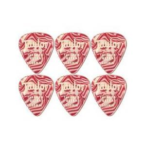 Taylor Premium 351 Thermex Ultra 1,25 mm plektre (6 stk) ruby swirl