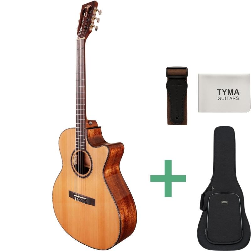 Tyma G-15E spansk guitar