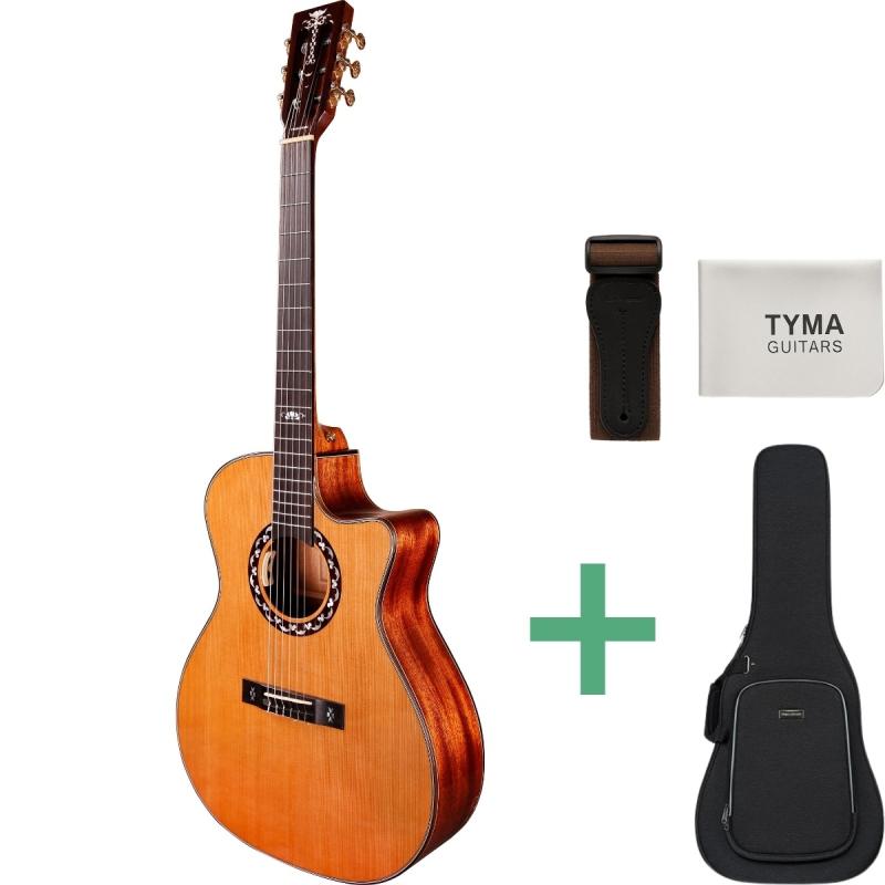 Tyma G-35E spansk guitar